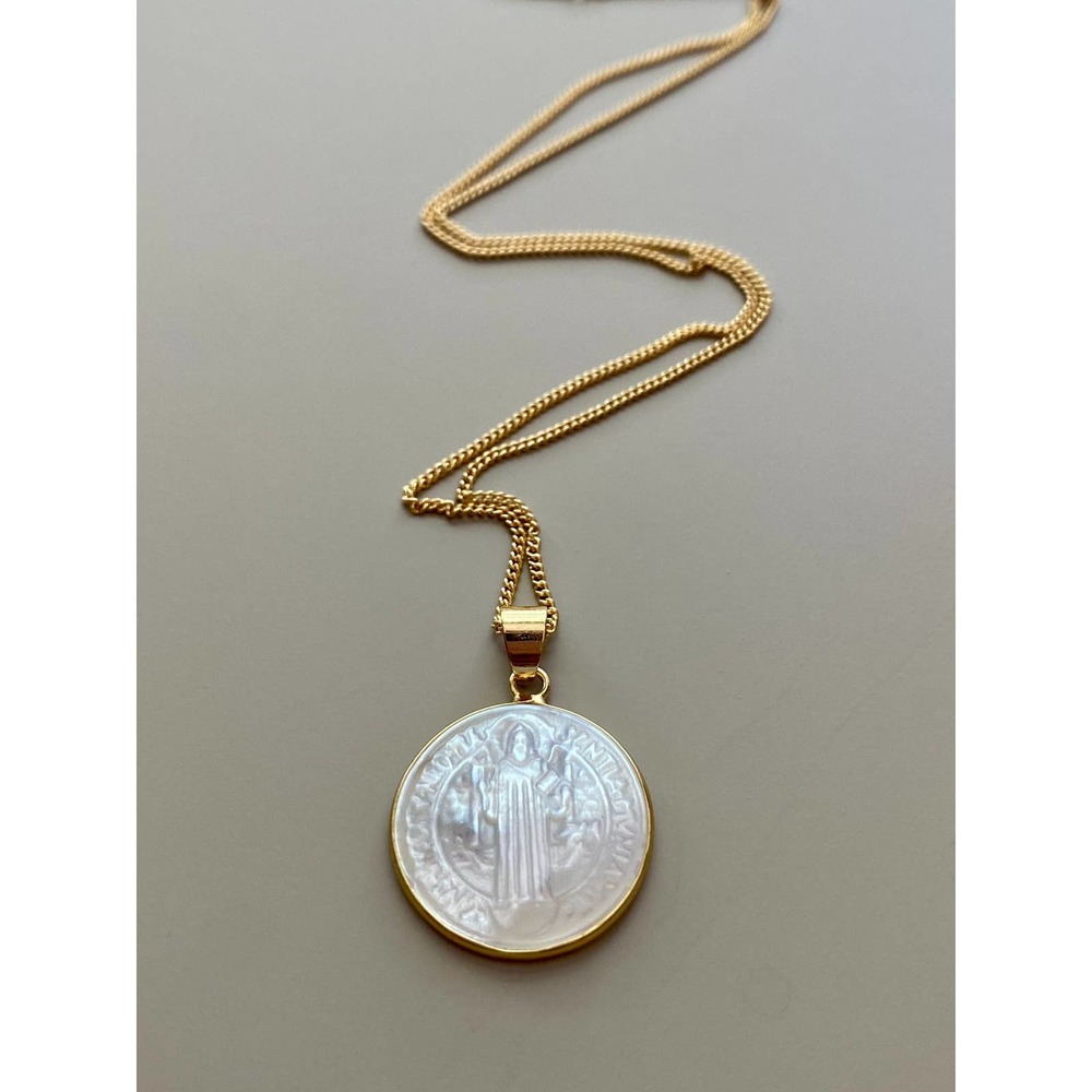 *Mackenzie* Saint Benedict Necklace